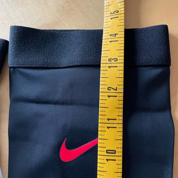 Nike Black Compression Sleeves with Blue and Red Swoosh - Picture 10 of 11